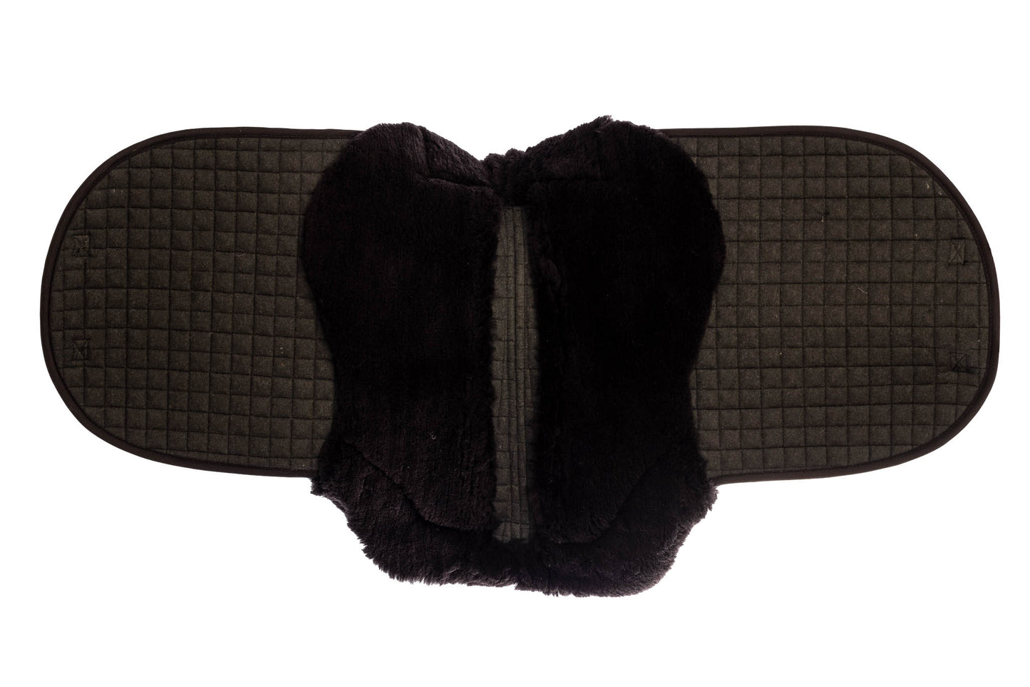 Klassische Lammfell Pad Satteldecke von EQUES