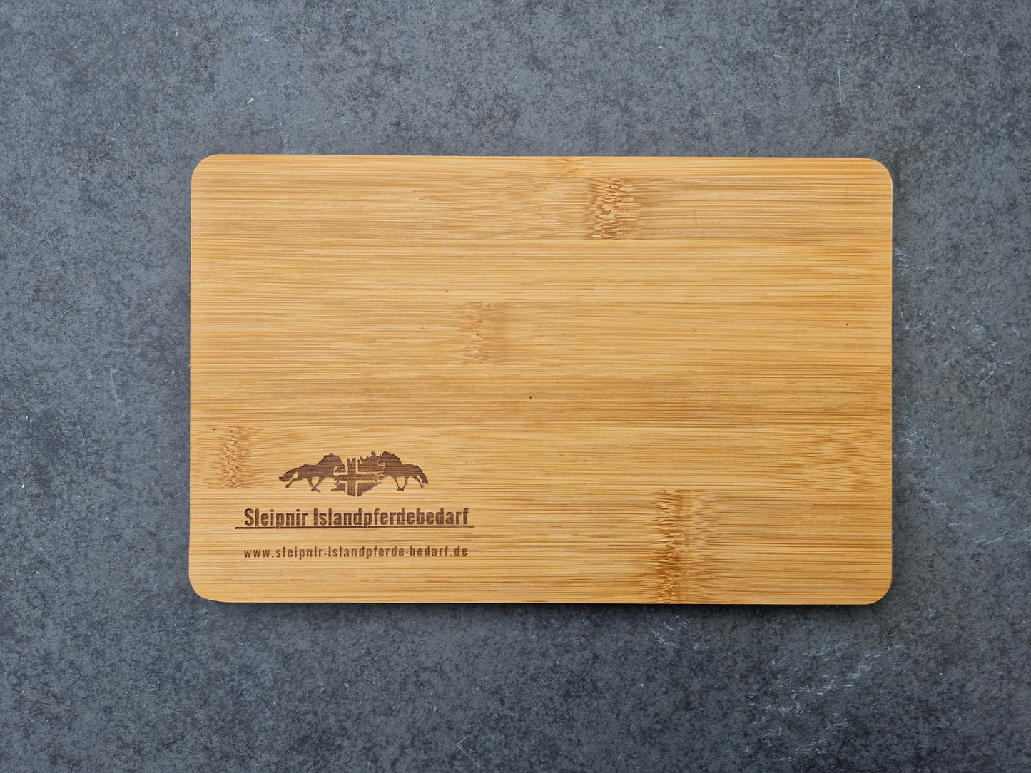 Laser engraved cutting board with various motifs
