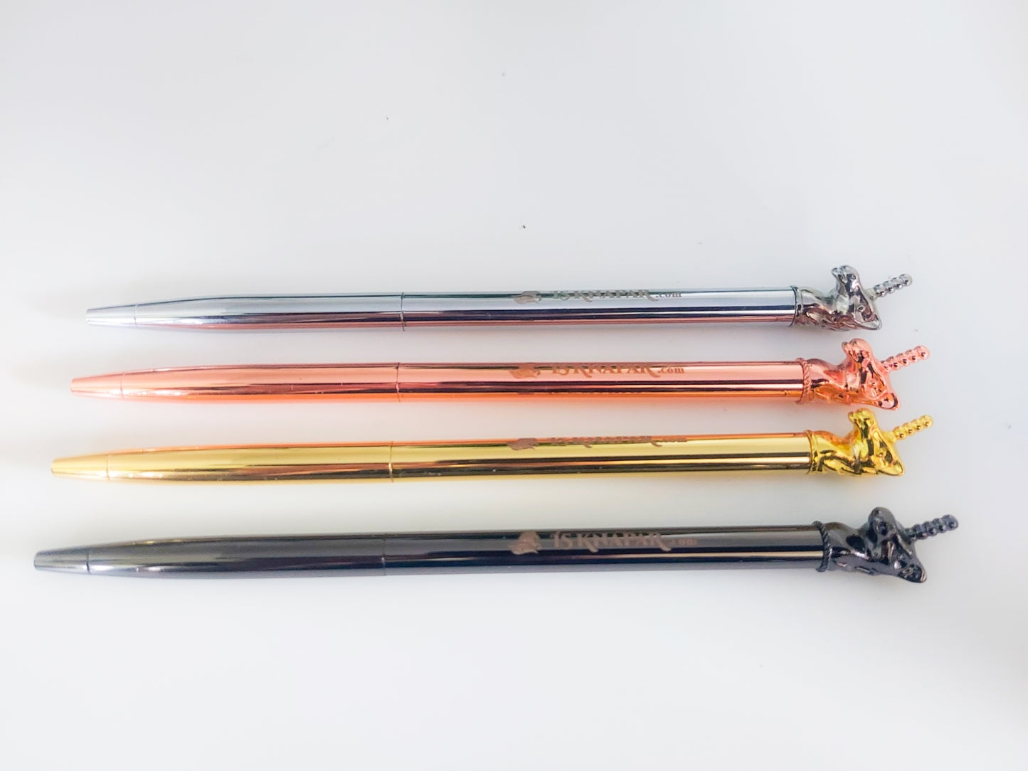 SKÍNA ballpoint pen metallic unicorn by IsKnapar