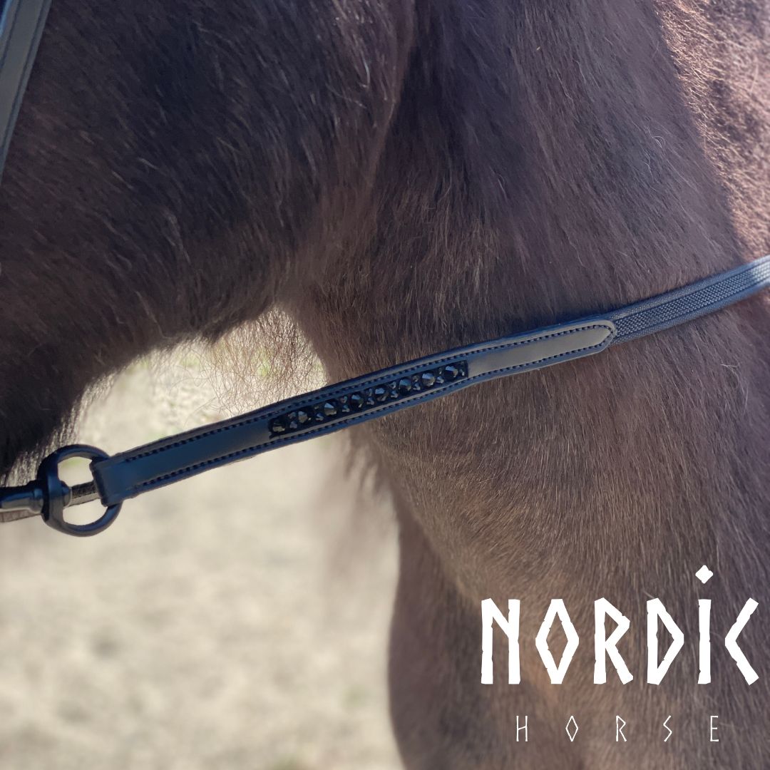 Supergrip Zügel All Black von NORDIC HORSE