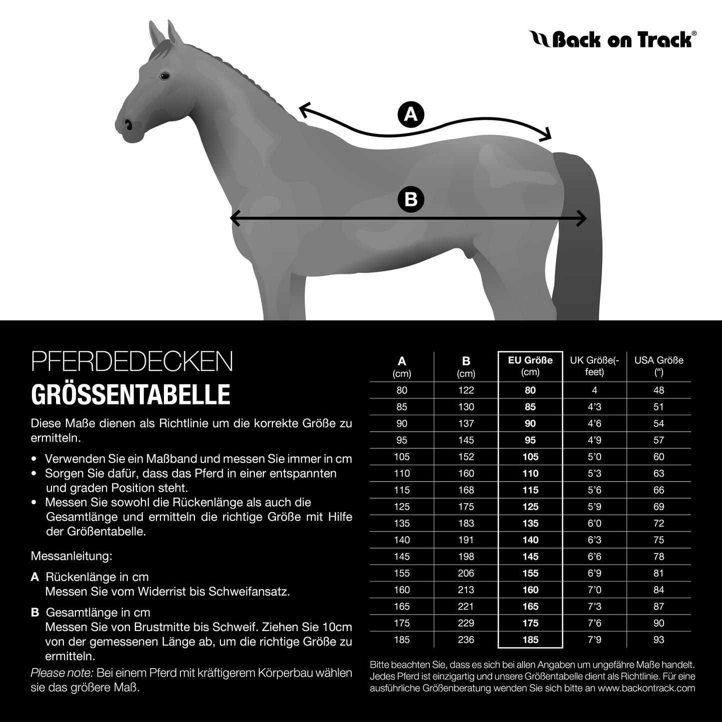 Back on Track Fleecedecke Supreme mit D-Ringen