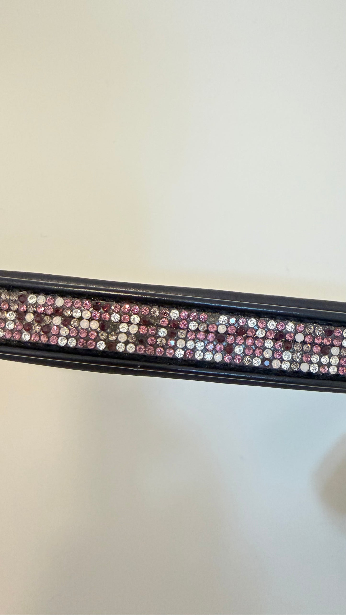 Hannoverscher Nasenriemen Sunset Rosa von Hrímnir (B-Ware) 20cm