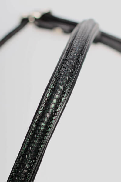 Headstall "MOSI", silver buckles by TOP REITER