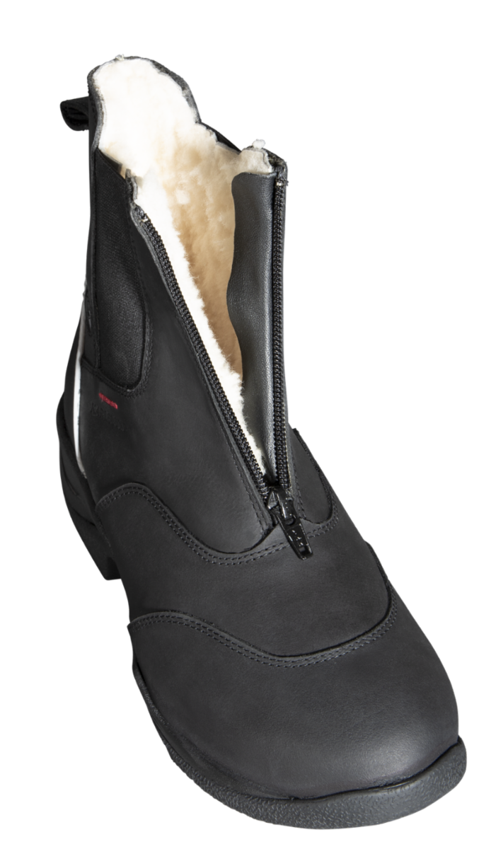 Winter riding boots with lambskin lining from Karlslund