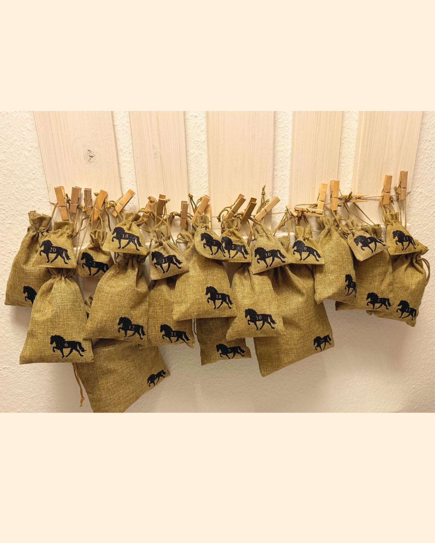 DIY Adventskalender Islandpferd