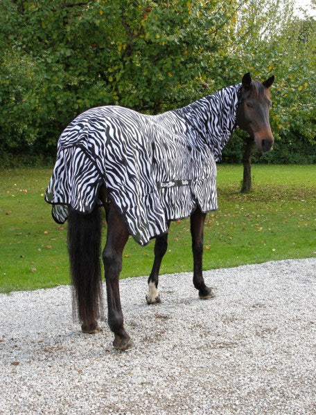 Fliegendecke RugBe Zebra von Covalliero