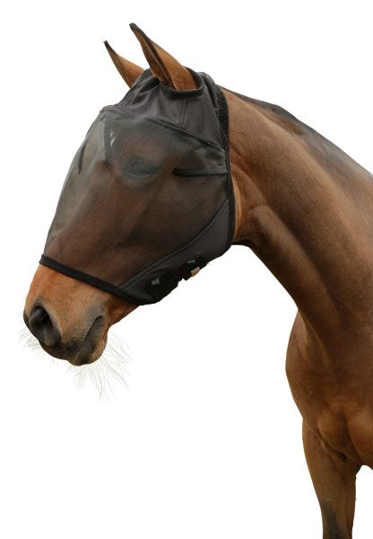 Fly mask with ear cutouts by Covalliero 