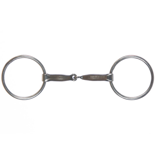 Einfach gebrochene Wassertrense mit Lock-up – Sweet Iron von EQUES