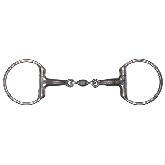 Doppelt gebrochenes Olivenkopfgebiss – Sweet Iron von EQUES Testgebiss 11,5 cm