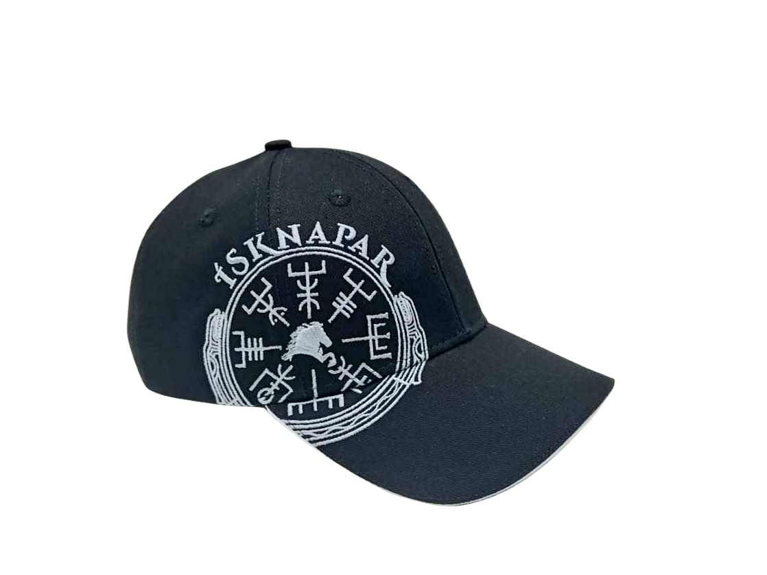 VEGVÍSIR high quality embroidered cap by IsKnapar