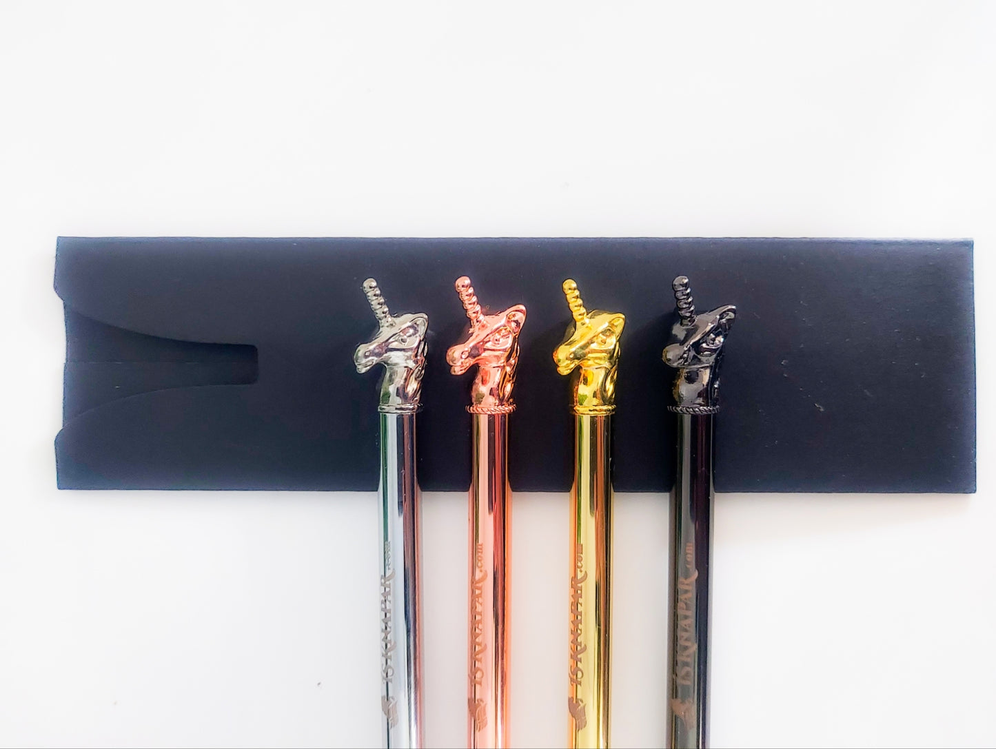 SKÍNA Kugelschreiber Metallic Einhorn von IsKnapar