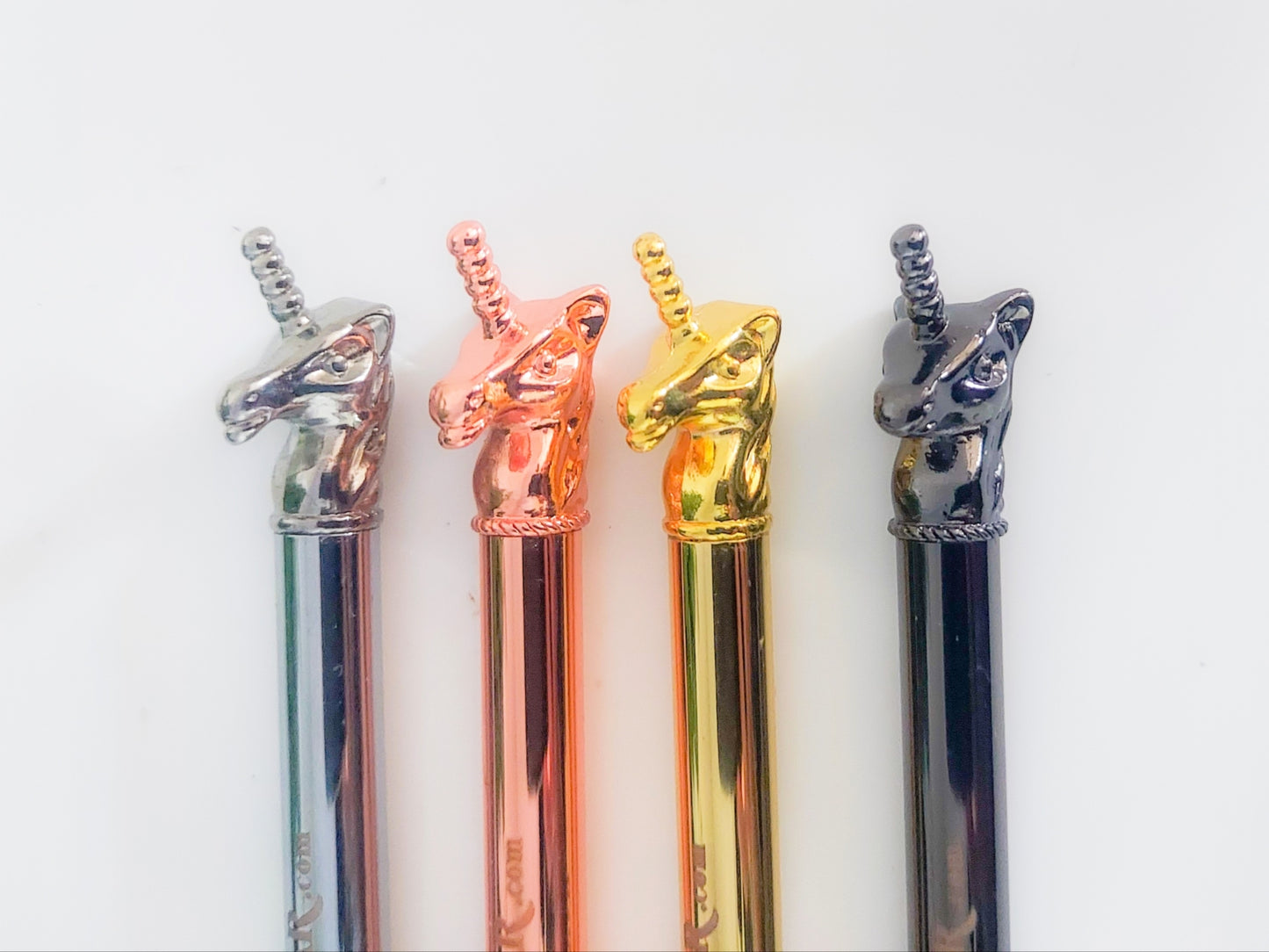 SKÍNA Kugelschreiber Metallic Einhorn von IsKnapar