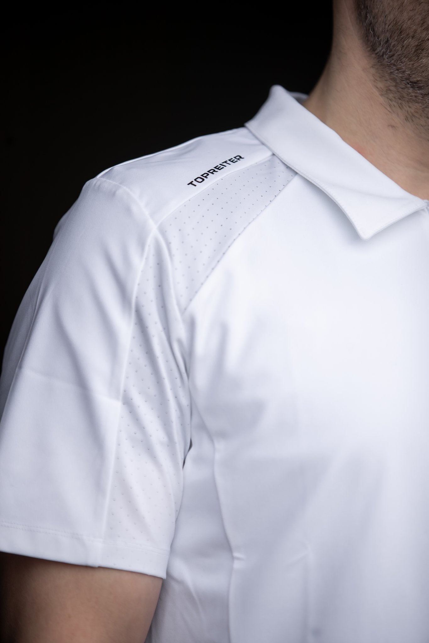 Hrafnar Herren Polo Turniershirt weiß