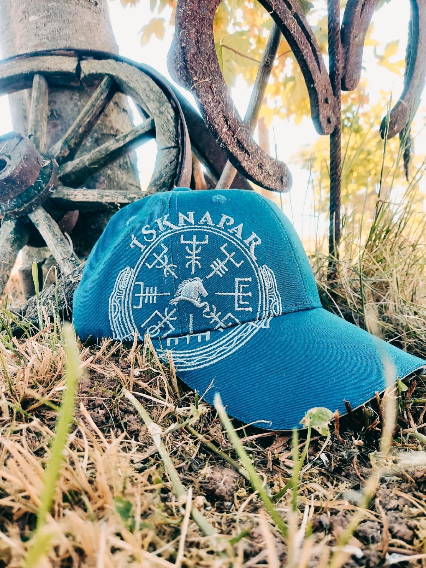 VEGVÍSIR high quality embroidered cap by IsKnapar