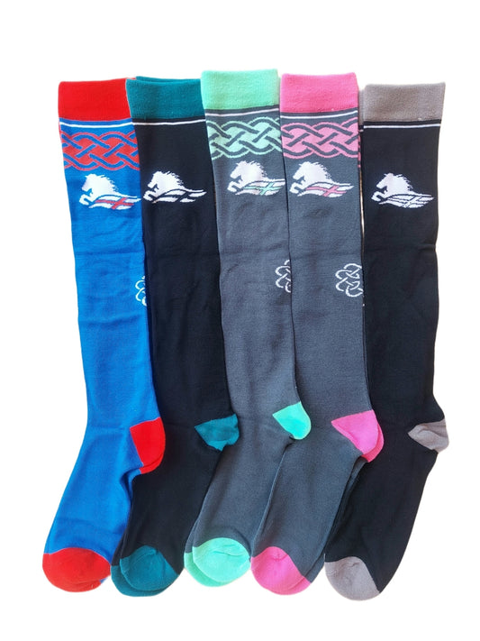Reitsocken "Sæl" - aus Bambus-Mischgewebe von Isknapar