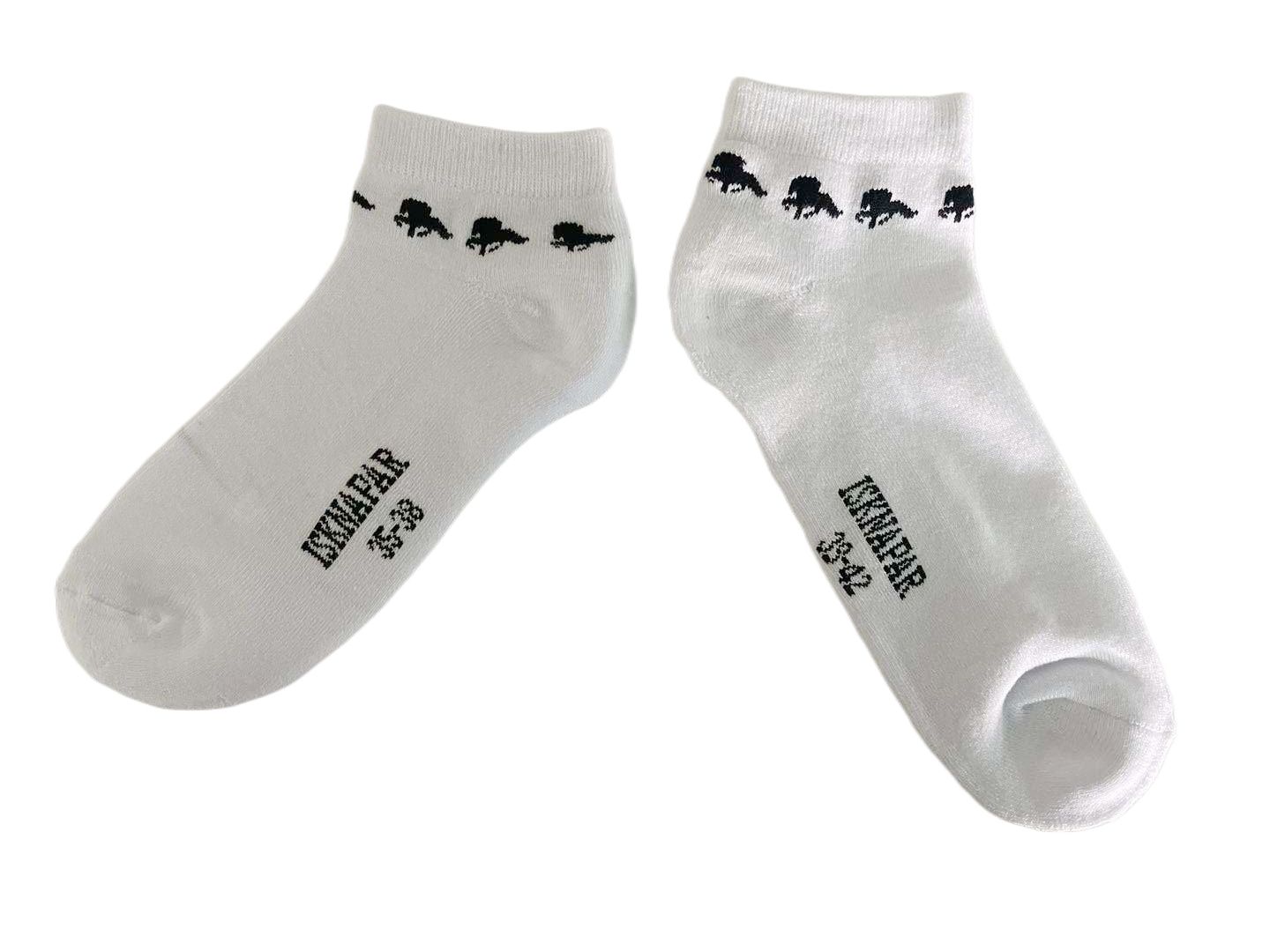 Sneaker socks SOKKA (2 pairs in a bundle) by IsKnapar 