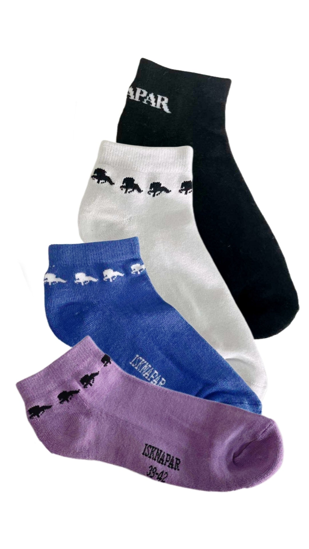 Sneaker socks SOKKA (2 pairs in a bundle) by IsKnapar 