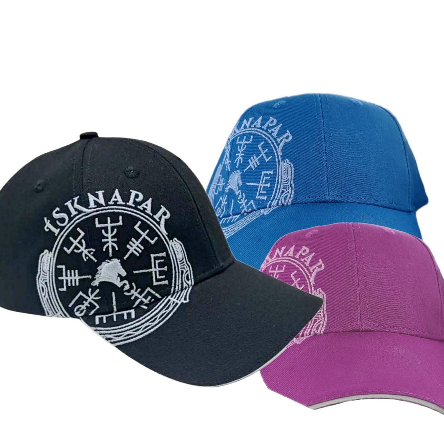 VEGVÍSIR high quality embroidered cap by IsKnapar
