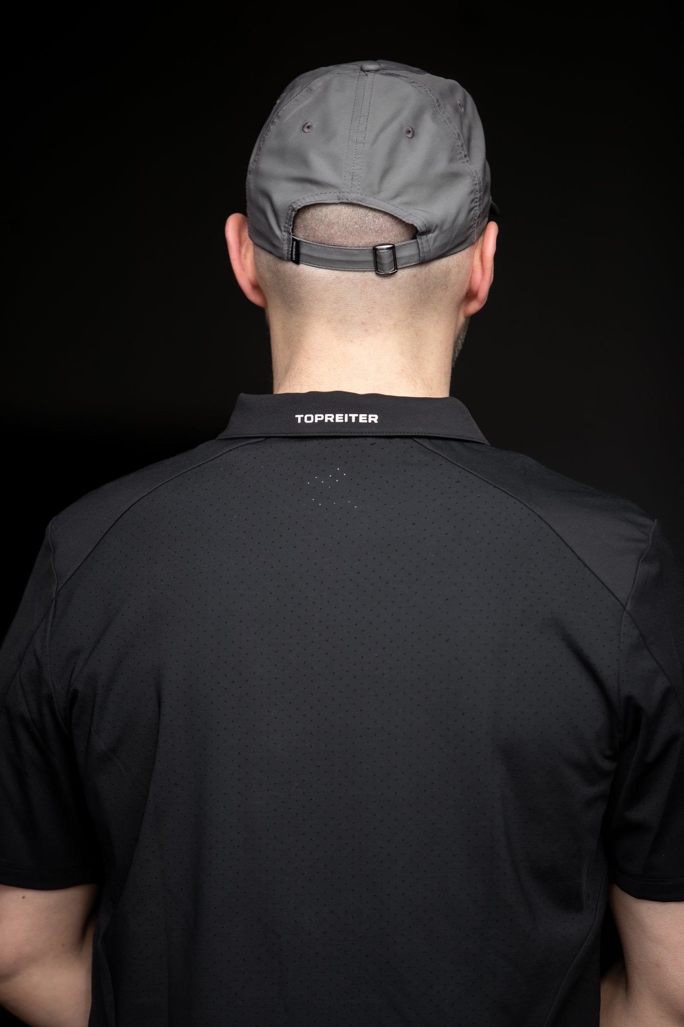 Topreiter Hrafnar Herren Polo Turniershirt schwarz
