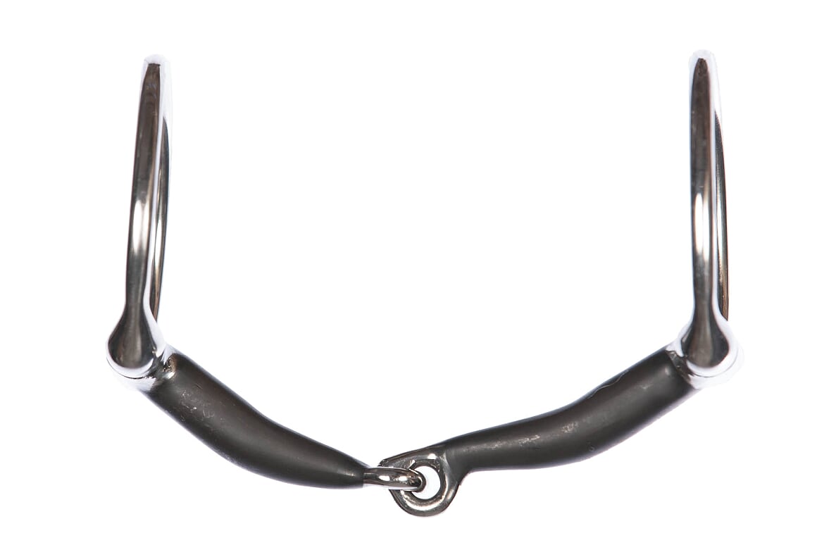 Einfach gebrochenes Olivenkopfgebiss mit Lock-up – Sweet Iron von EQUES