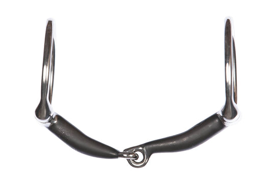 Einfach gebrochenes Olivenkopfgebiss mit Lock-up – Sweet Iron von EQUES Testgebiss 11,5 cm