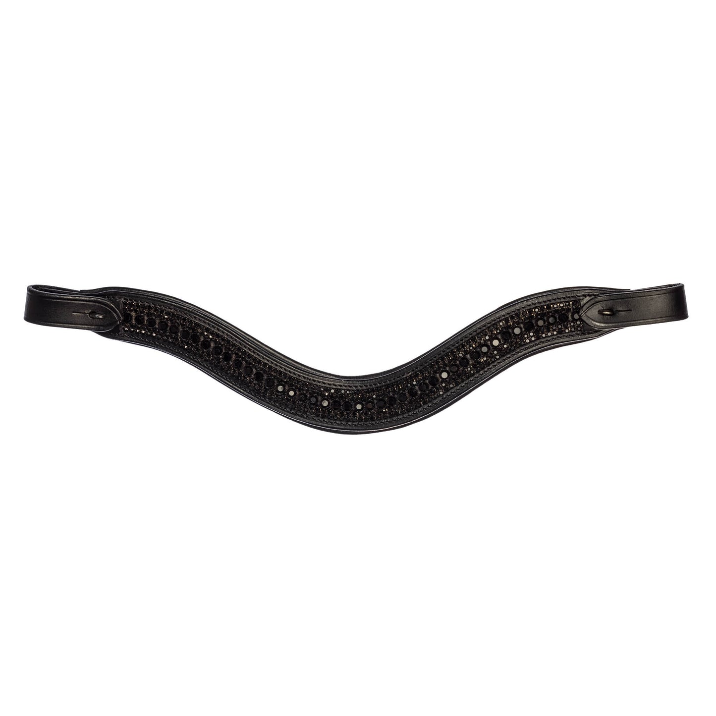 Black Edition browband for StepByStep bridle from EQUES 