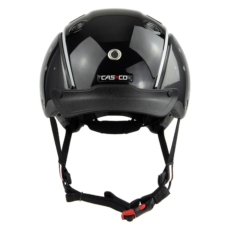CASCO children's riding helmet Nori black grey unicorn