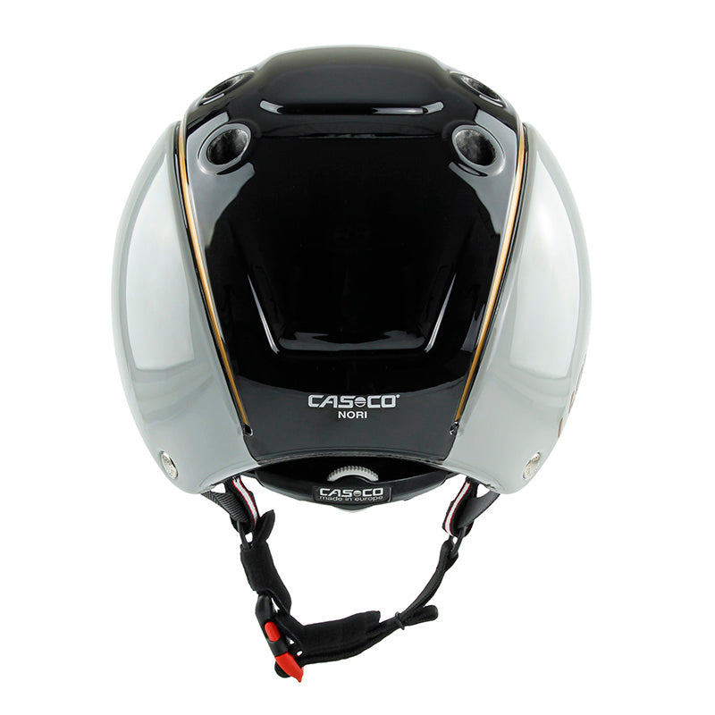 CASCO Kinderreithelm Nori sand-schwarz-kupfer, glanz  Größe: XS