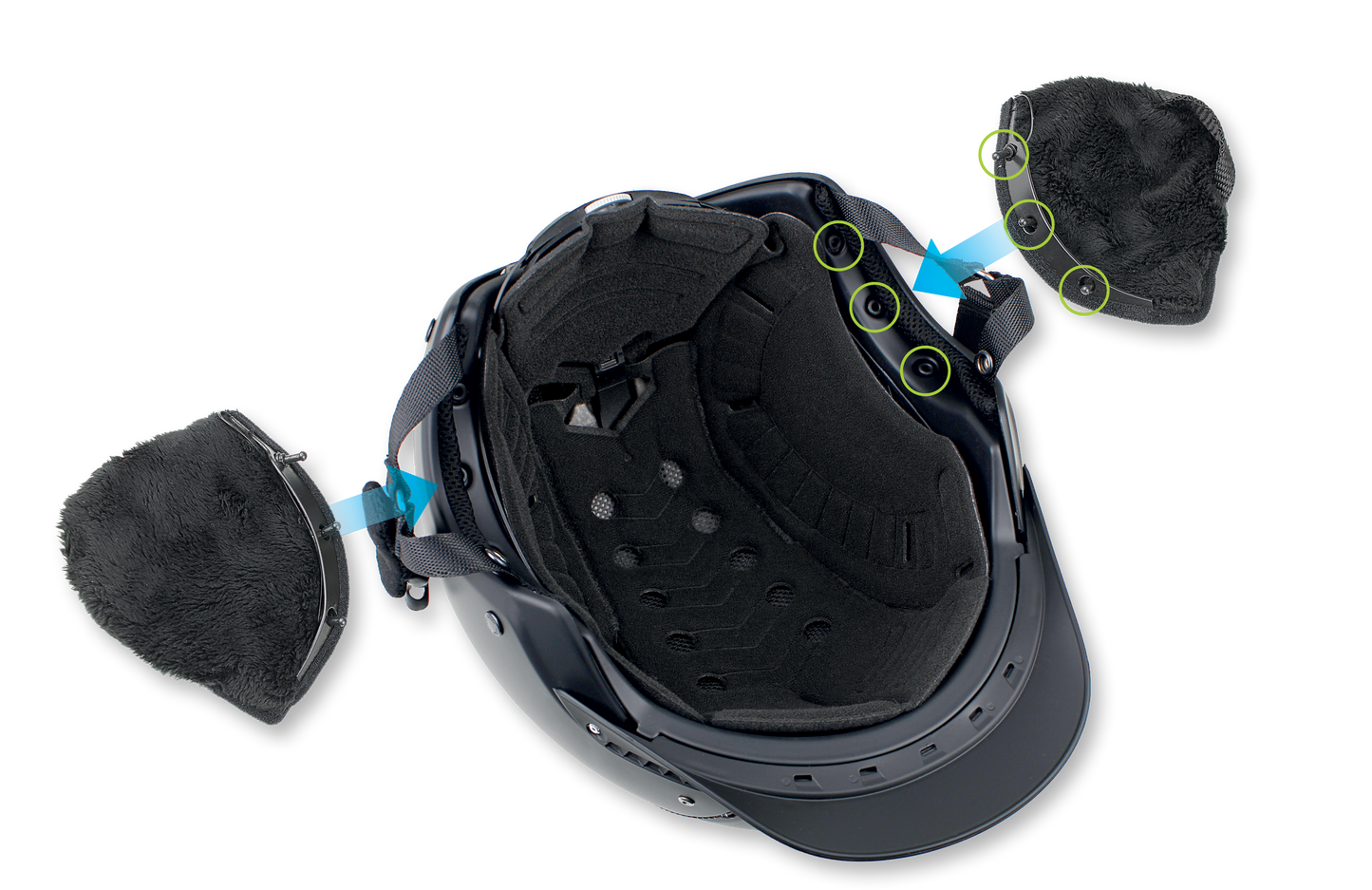 CASCO Winterpaket für die Reithelme Champ-3, Spirit-3, Master-6