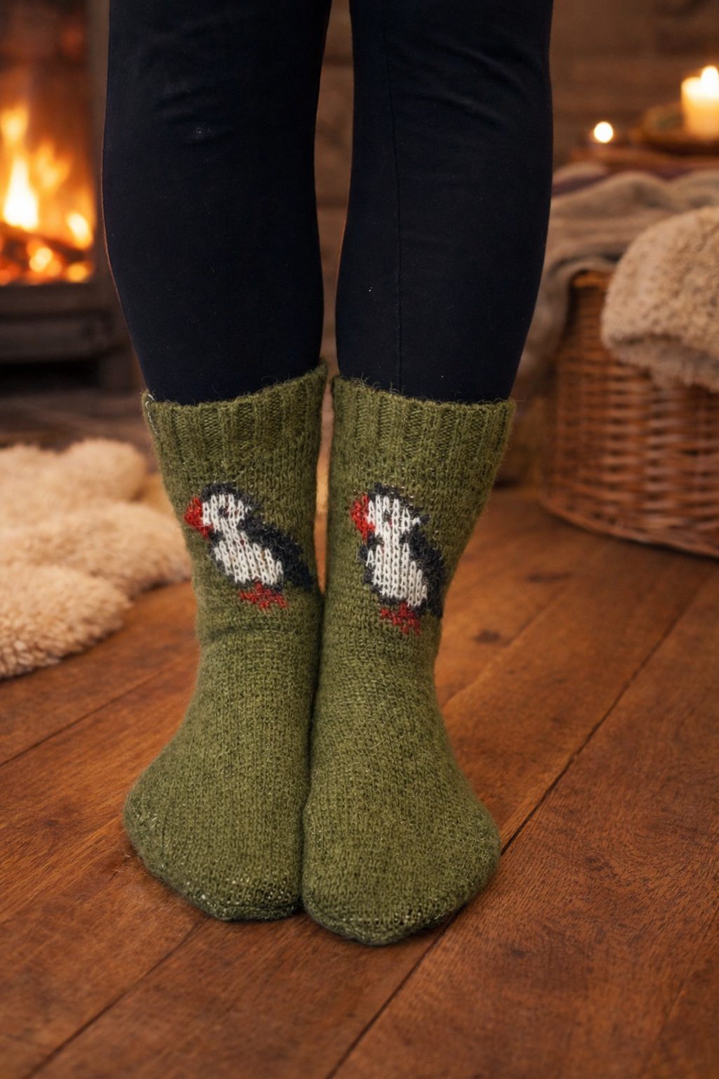 Puffin (Papageitauchersocken) von KIDKA