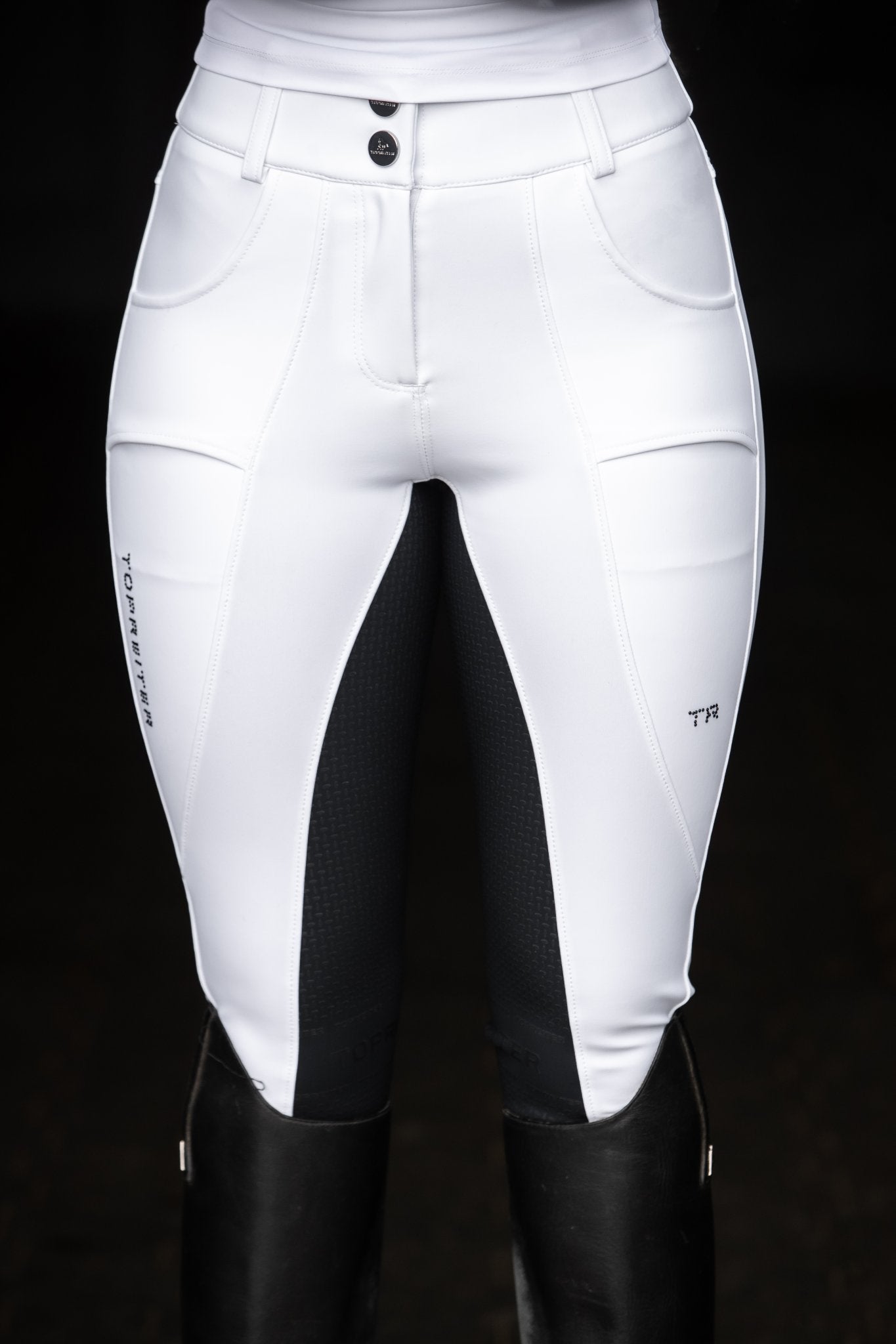 Top Reiter Turnierreithose „Lukka“ Weiß
