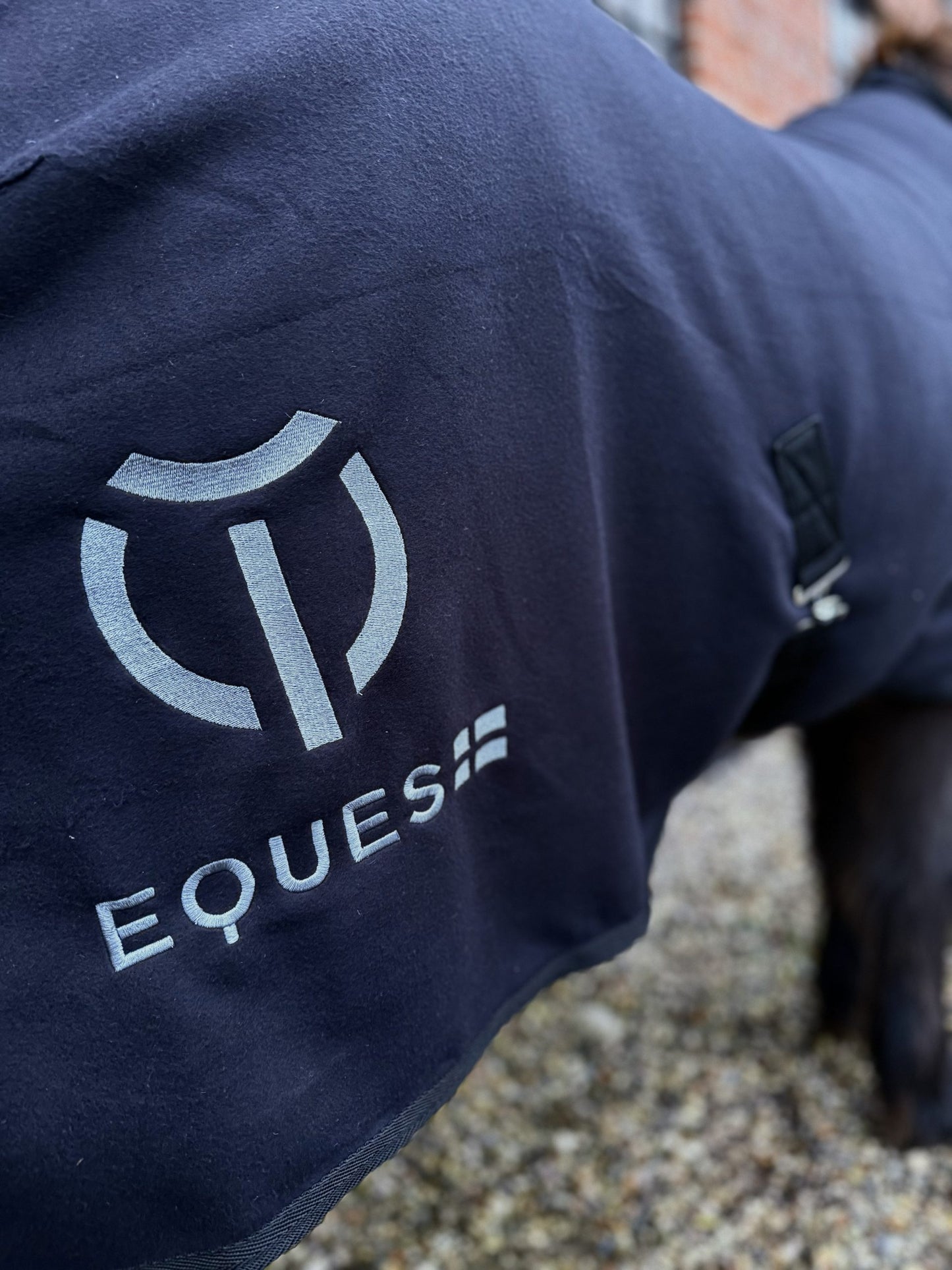 High-neck Fleecedecke von EQUES