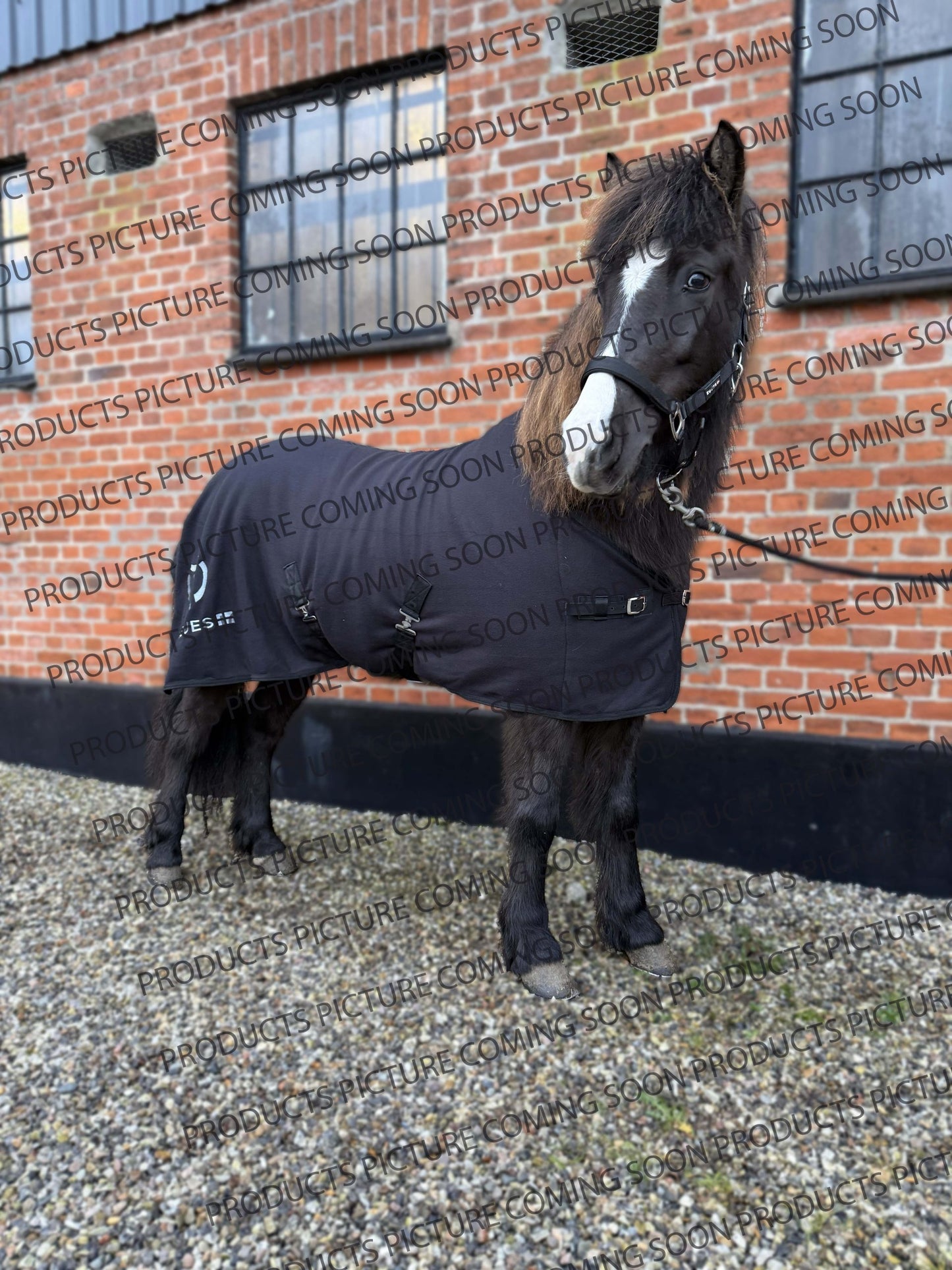 High-neck Fleecedecke von EQUES