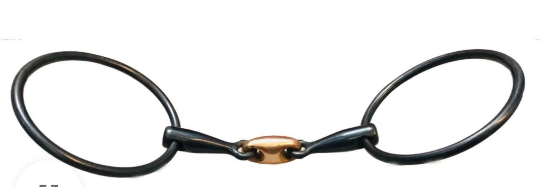 VALS Black doppelt gebrochenes Gebiss mit Sweet Iron
