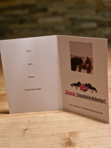 Gutscheinkarte per Post