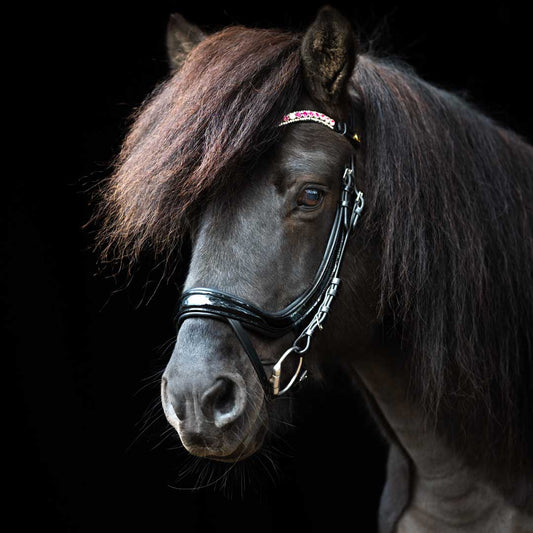 Anatomische Trense Hamingja mit Sperrriemen  von UNIQUE