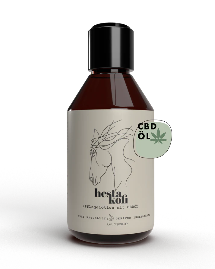 Pflegelotion mit CBDÖL von Hestakofi
