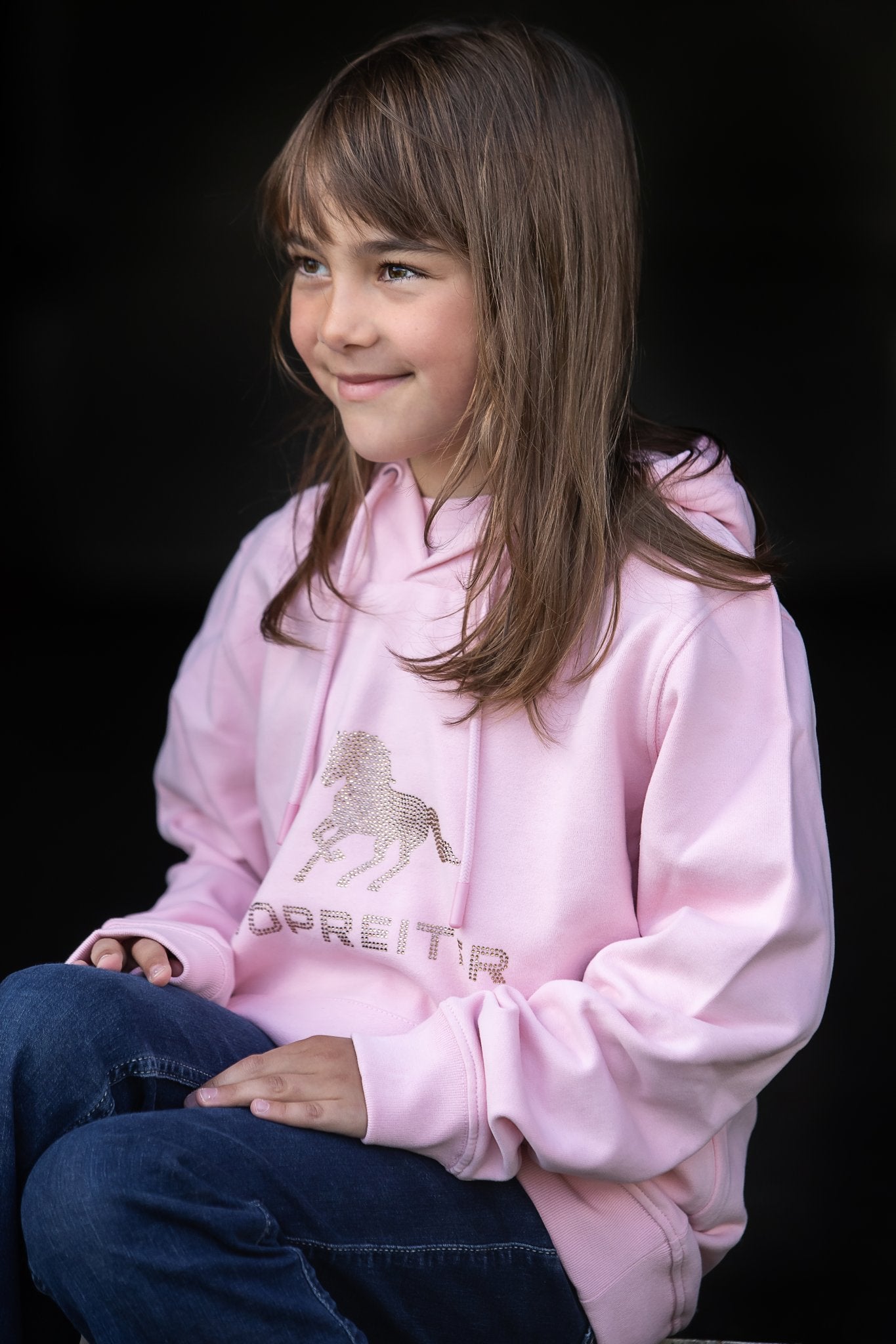 Glitzer Pullover Kinder von TopReiter
