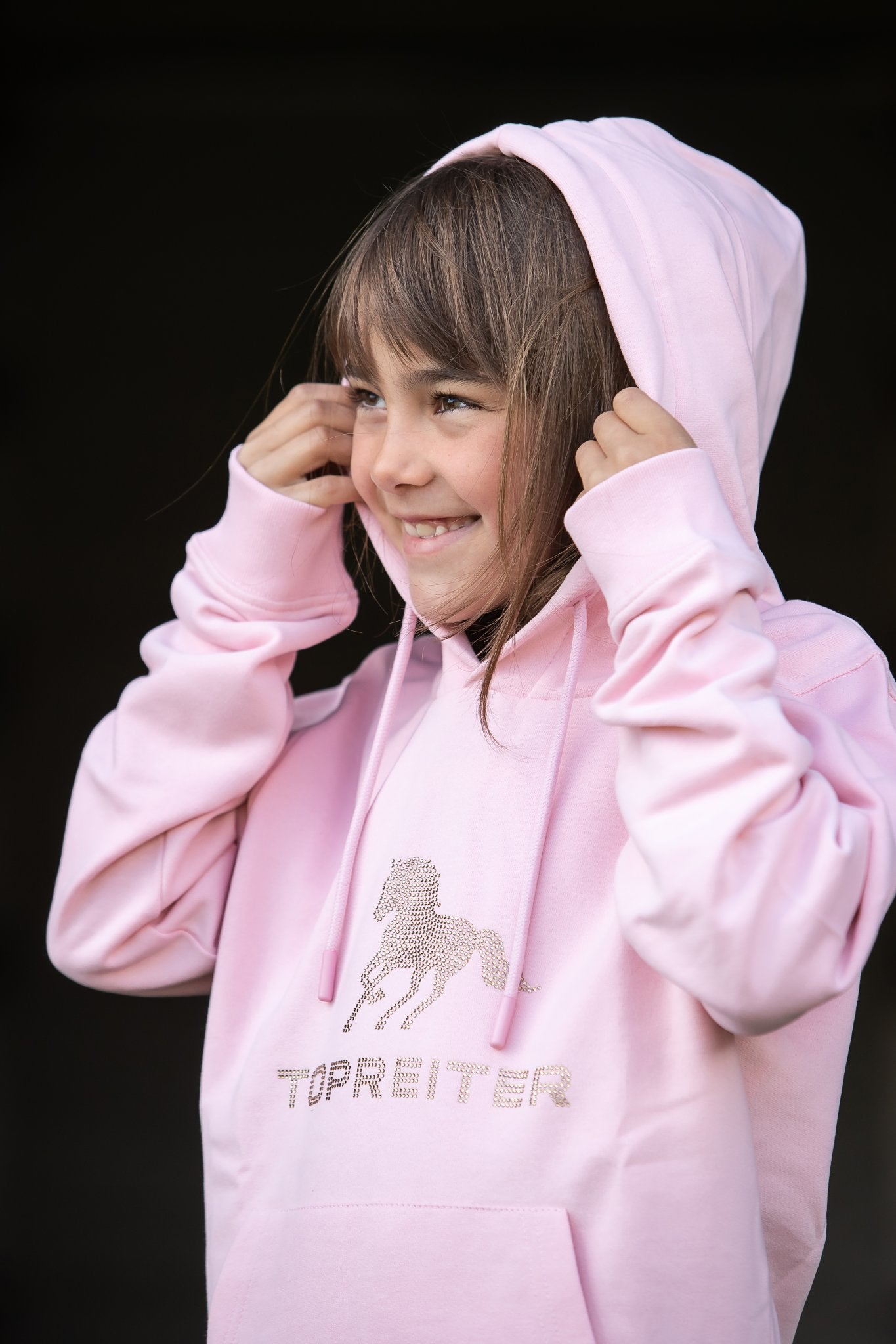 Glitzer Pullover Kinder von TopReiter