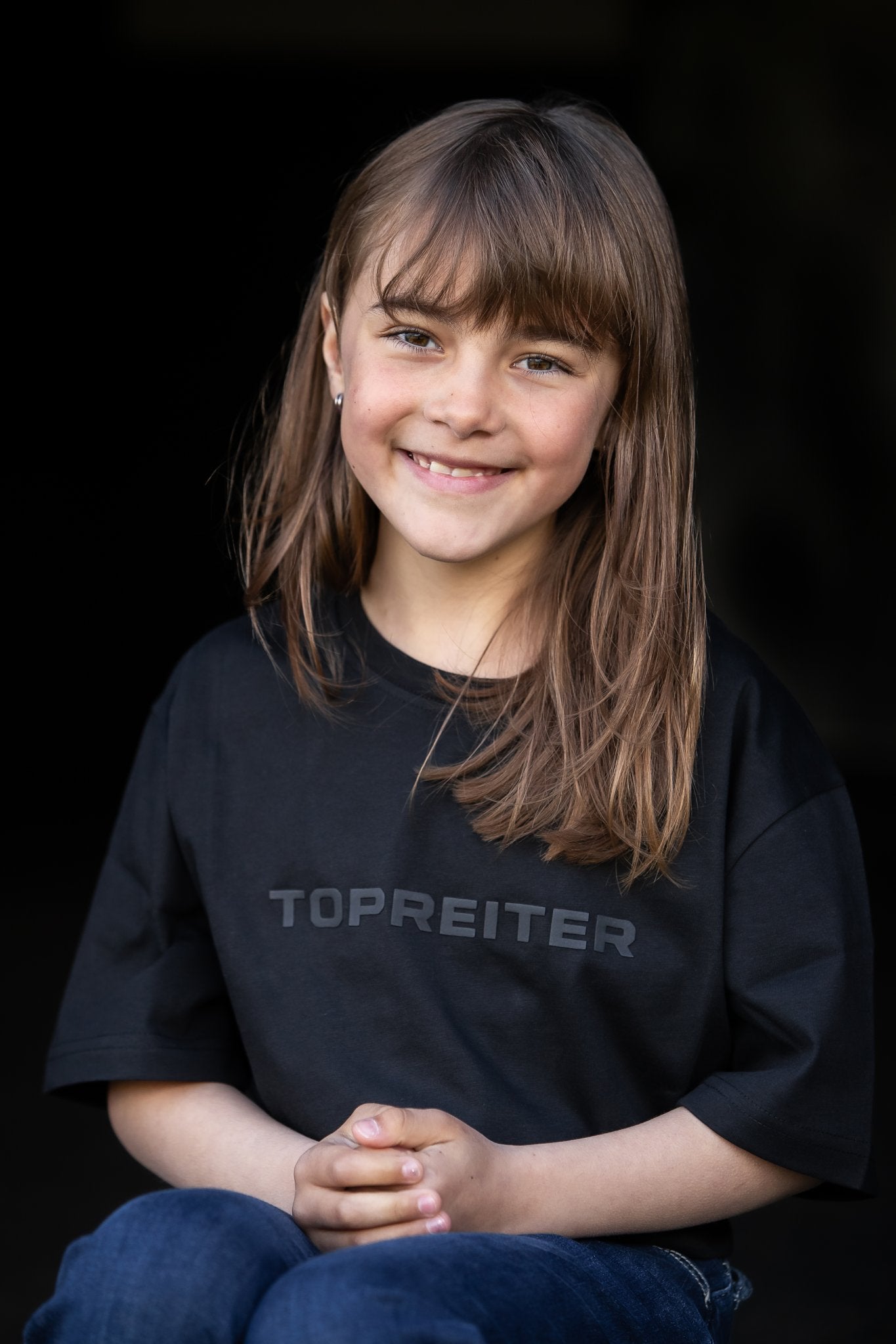 Hestur Logo T-Shirt Kinder von TopReiter
