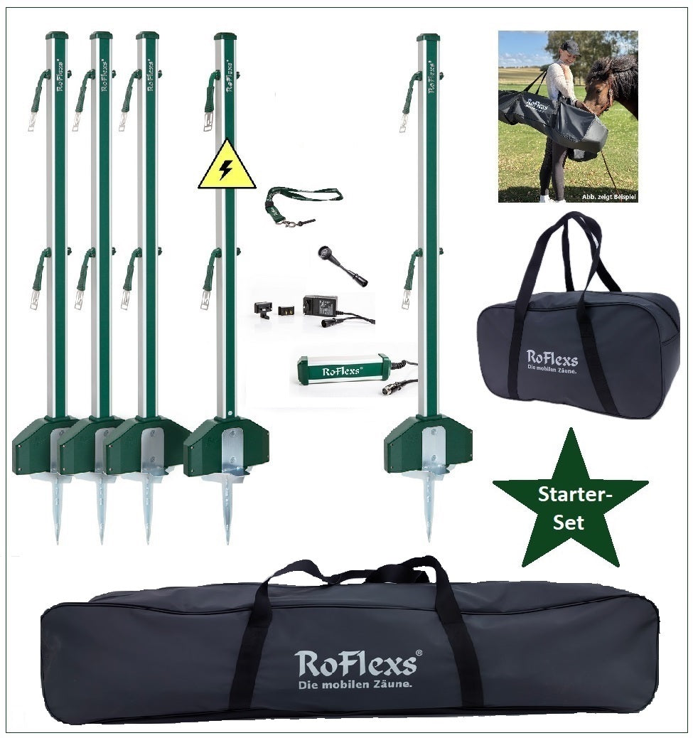 RoFlexs Premium E 145 Starter Zaun Set