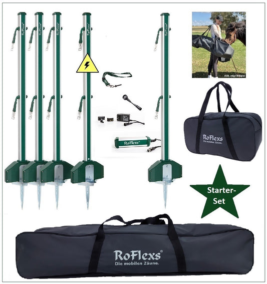 RoFlexs Premium E 145 Starter Zaun Set