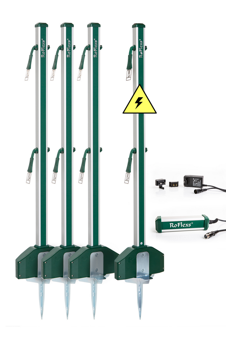 RoFlexs Premium E 145 Starter Zaun Set