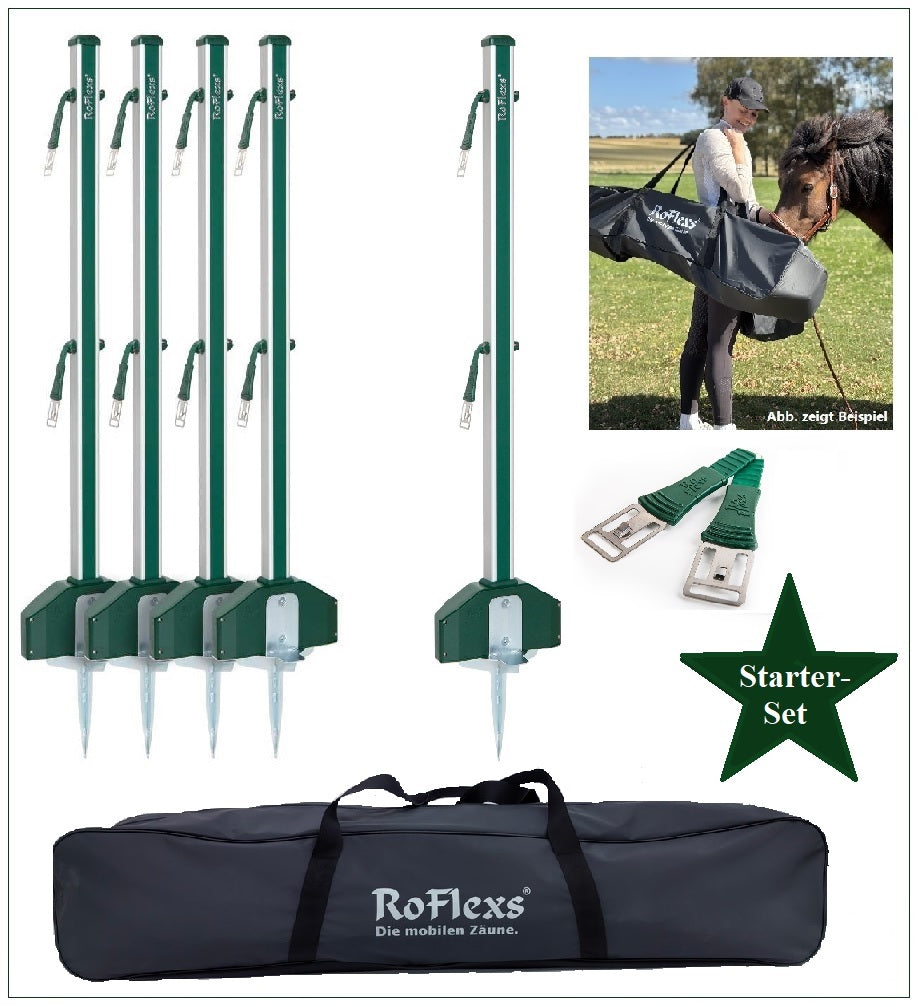 RoFlexs Premium 145 Starter Zaun Set