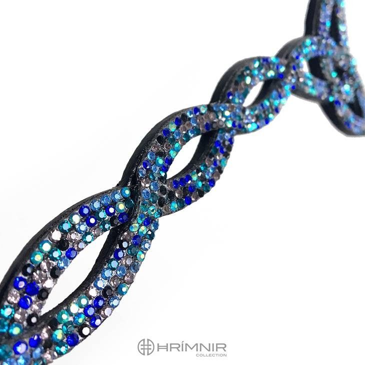 Stirnriemen Heritage F- Blaue Lagune von Hrímnir
