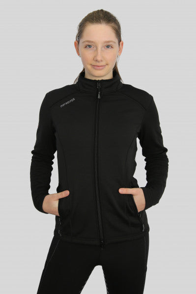 Jacket "BYLGJA", black/silver by TOP REITER