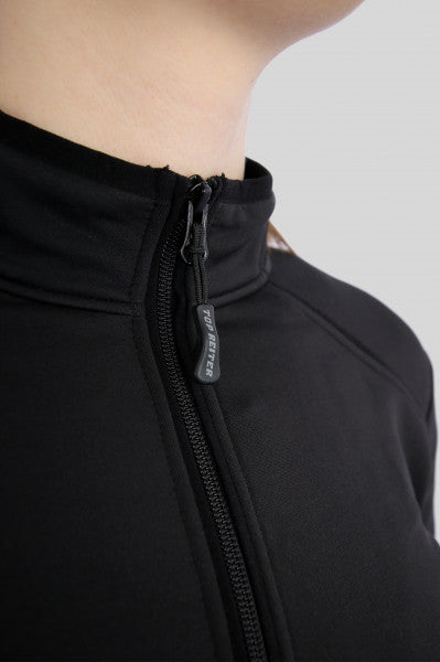 Jacket "BYLGJA", black/silver by TOP REITER