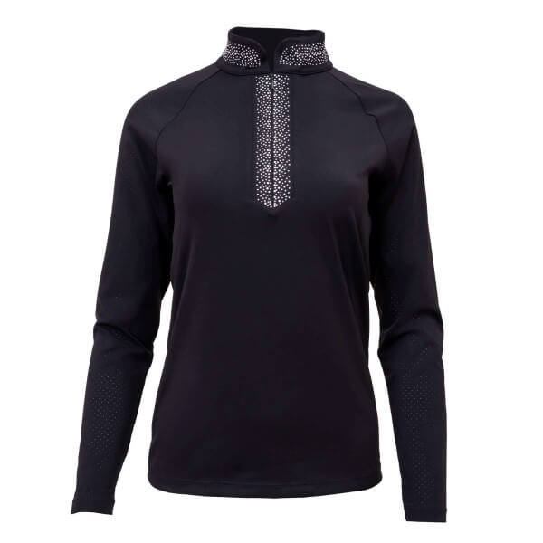 Langarm Turniershirt JÓDÍS mit Kristallen von TOP REITER