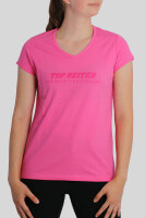 T-Shirt "TR", V-neck, pink