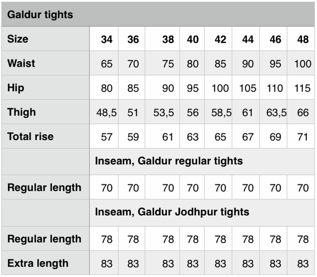 Galdur Winter Reitleggins von Karlslund